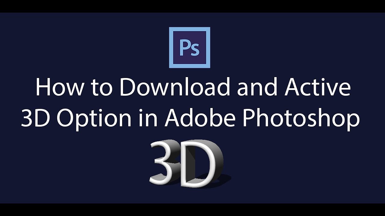 Active 3d Photoshop Cs6 Mac Download